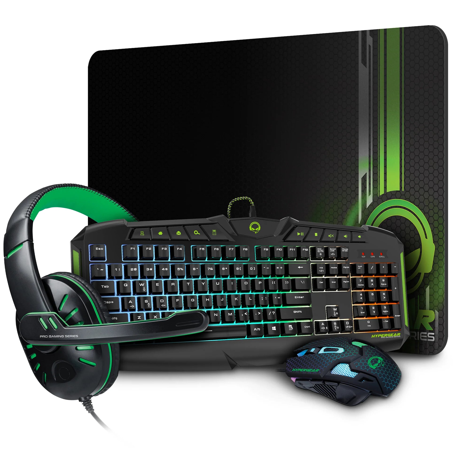 4-in-1 RGB Gaming Kit – Complete Setup for Gamers on a Budget