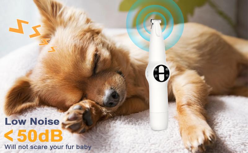 🐾 Cat/Dog Paw Trimmer with LED Light | Upgraded 2-in-1 Dog/Cat Grooming Kit