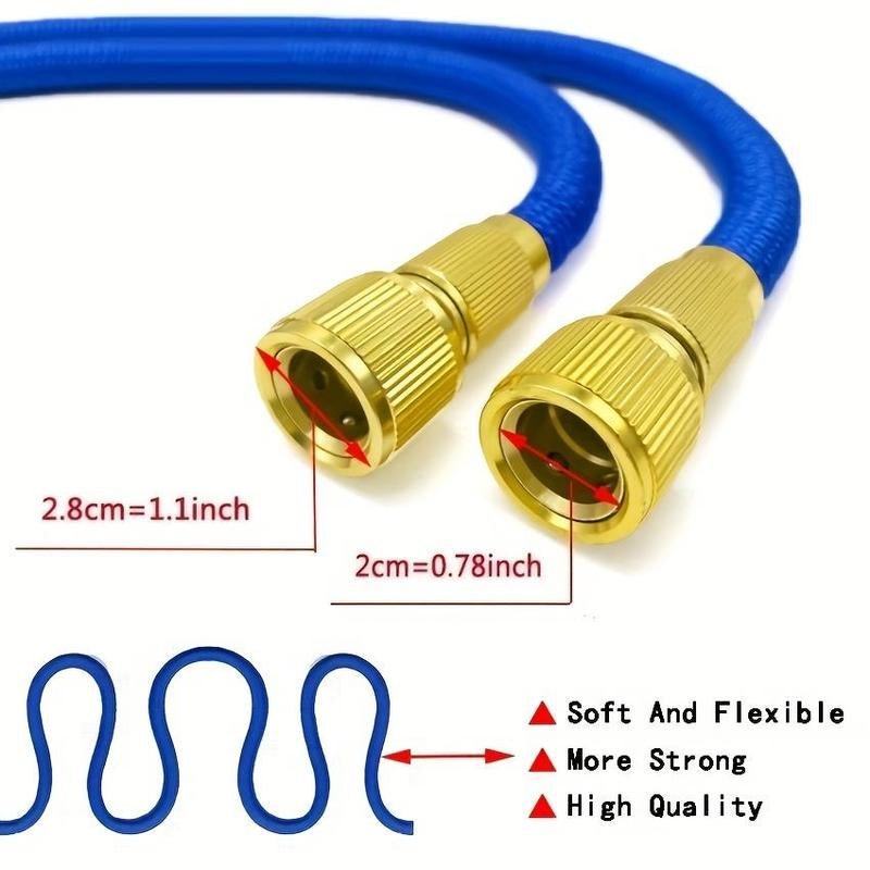 ๐ง Expandable Garden Hose Set with High-Pressure Spray Nozzle โ Flexible, Lightweight Watering & Car Wash Hose for Garden, Home, and Farm Use