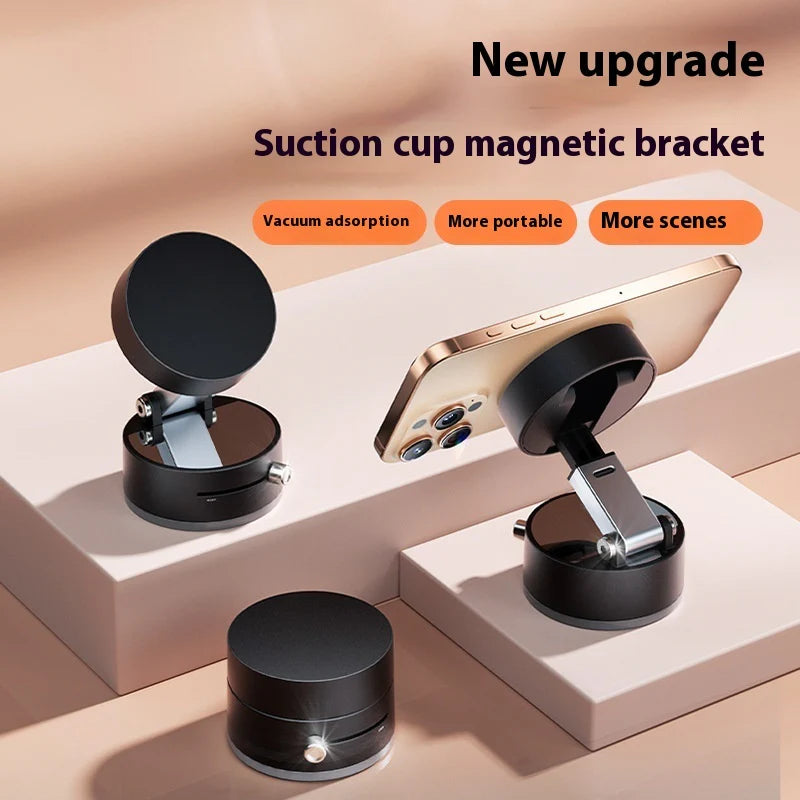 ๐ Magnetic Vacuum Car Phone Holder โ Secure, Hands-Free, and Universal
