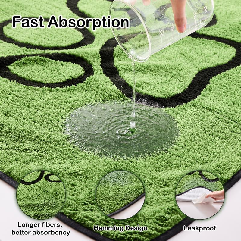 🐾 Qeils Washable Pee Pads for Dogs – 2-Pack Super Absorbent Reusable Puppy Mats