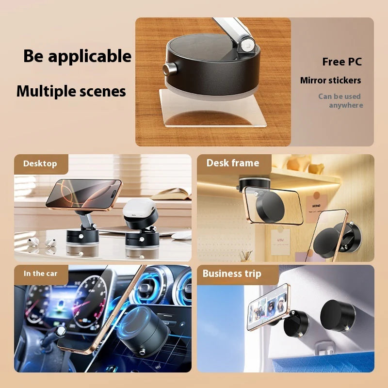 ๐ Magnetic Vacuum Car Phone Holder โ Secure, Hands-Free, and Universal