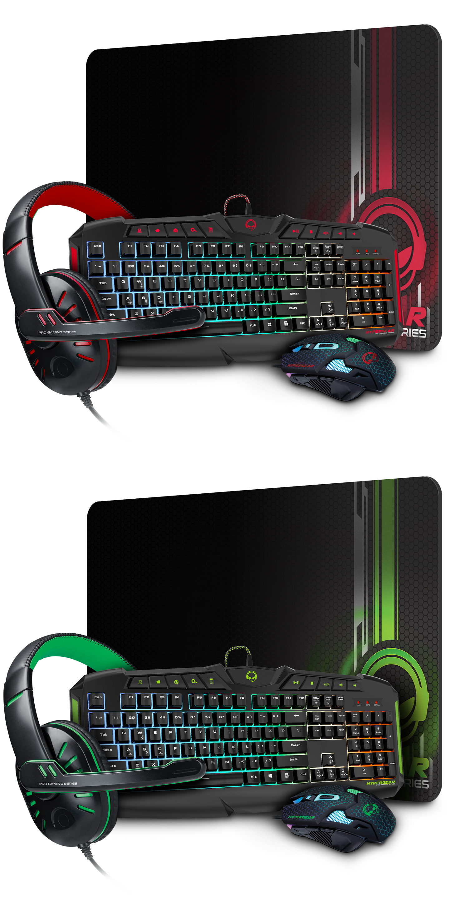 4-in-1 RGB Gaming Kit – Complete Setup for Gamers on a Budget