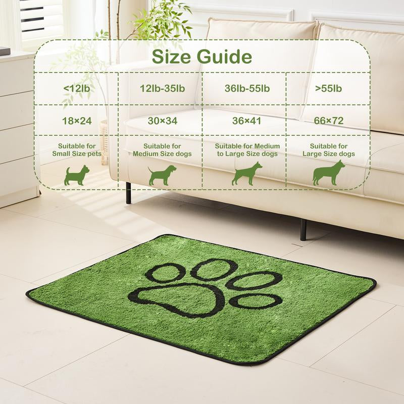 🐾 Qeils Washable Pee Pads for Dogs – 2-Pack Super Absorbent Reusable Puppy Mats