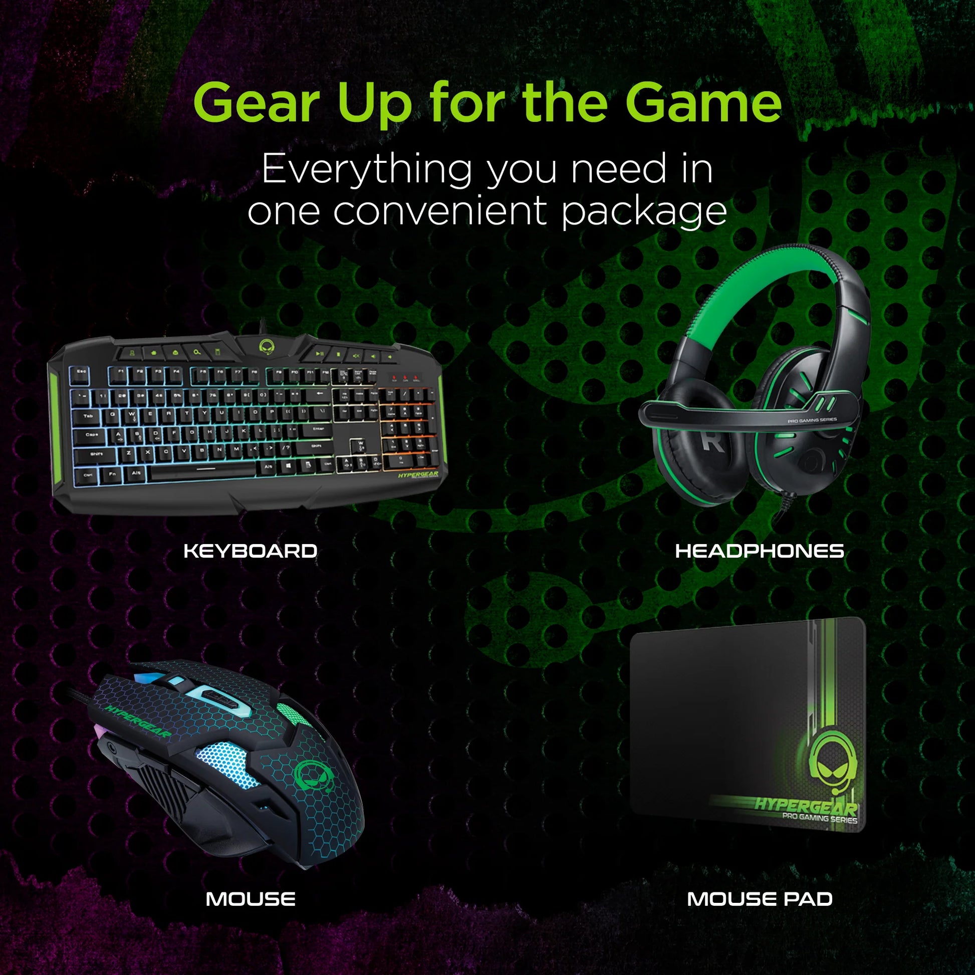 4-in-1 RGB Gaming Kit – Complete Setup for Gamers on a Budget