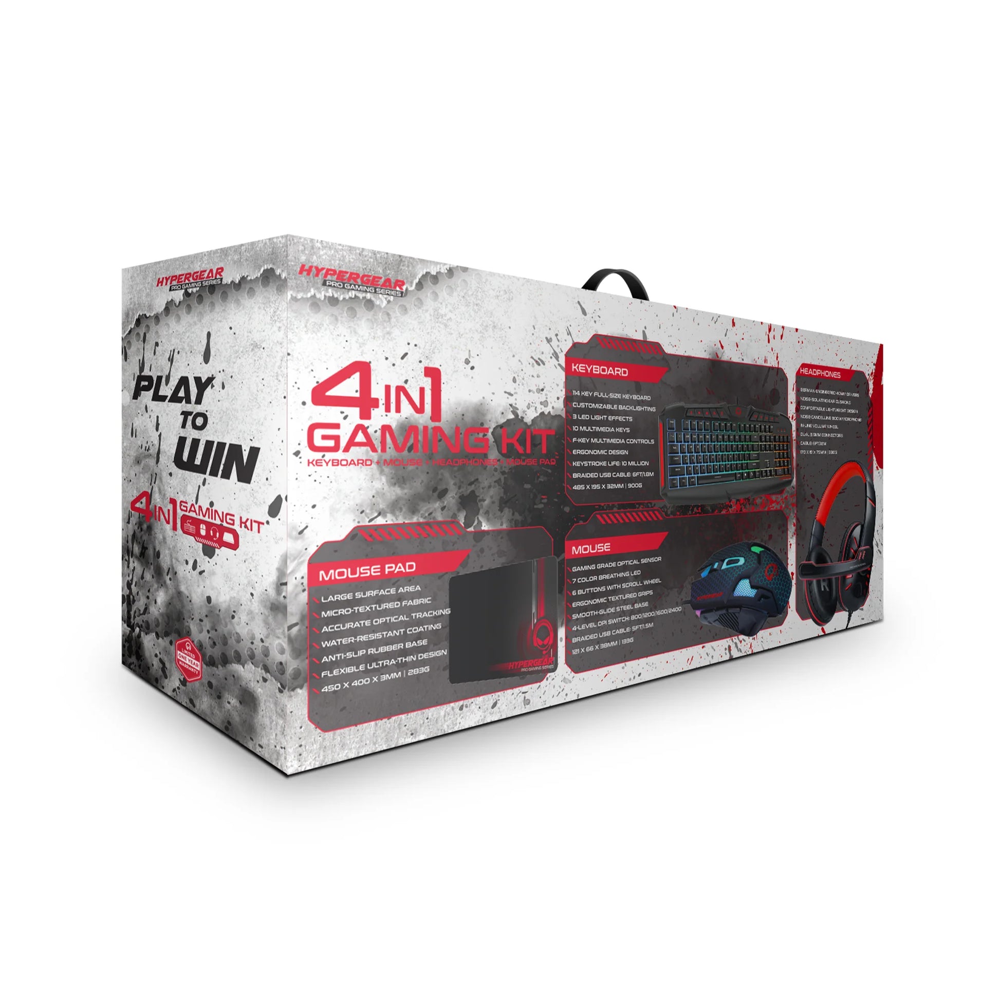 4-in-1 RGB Gaming Kit – Complete Setup for Gamers on a Budget