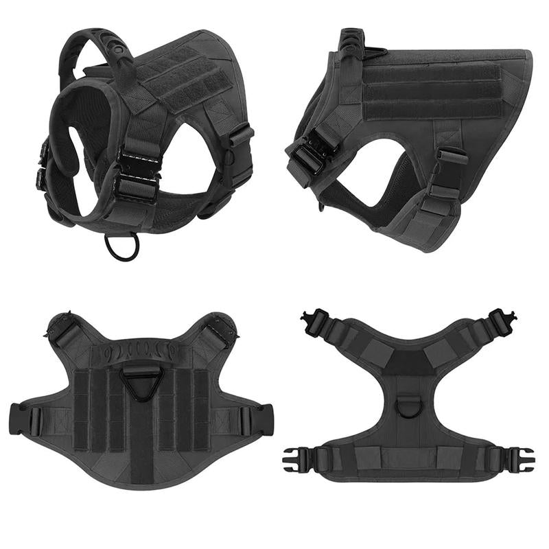 🐕 Tactical Dog Harness – Built for Adventure, Designed for Comfort