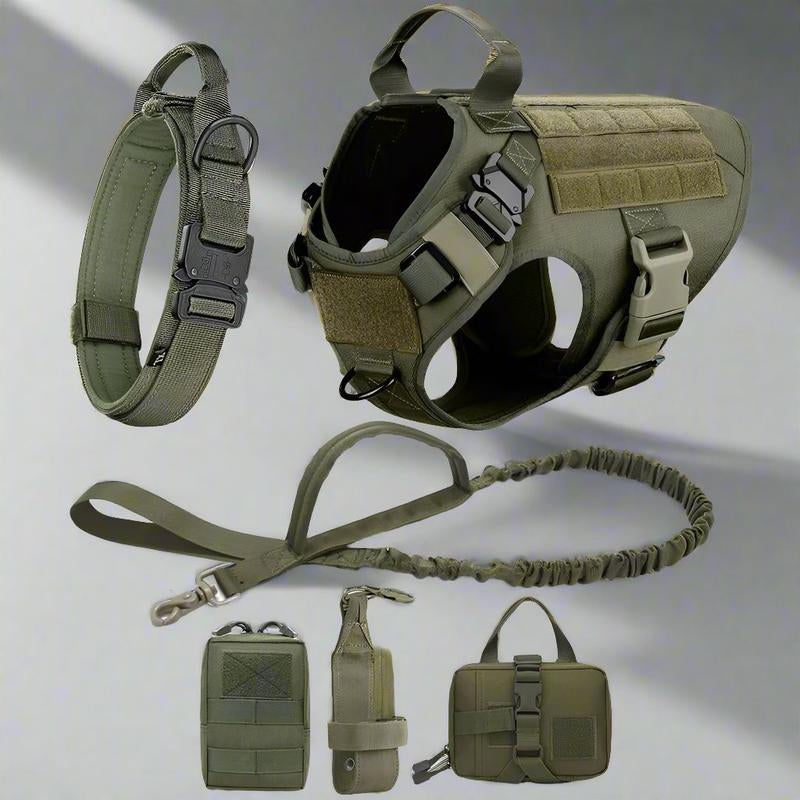 🐕 Tactical Dog Harness – Built for Adventure, Designed for Comfort