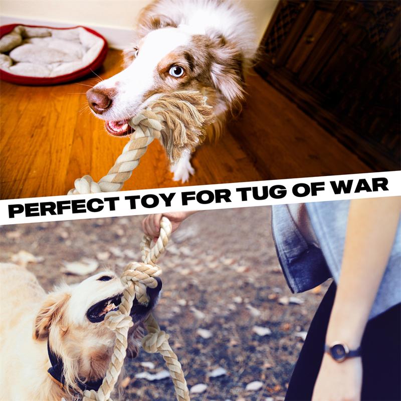 🐶 FIDA Dog Rope Toys – Tough Tug-of-War Chew Rope for Active Dogs