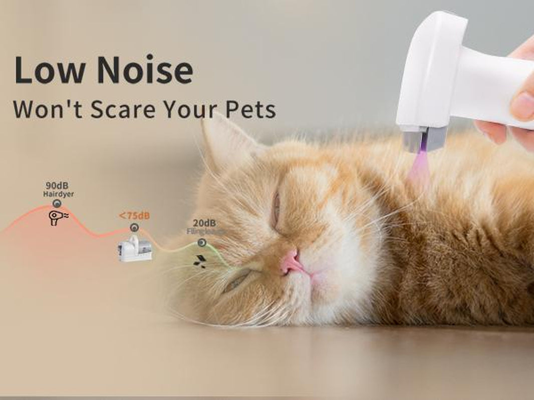 🐾 7-in-1 Pet Grooming Kit with Vacuum – Effortless Grooming, Mess-Free Home