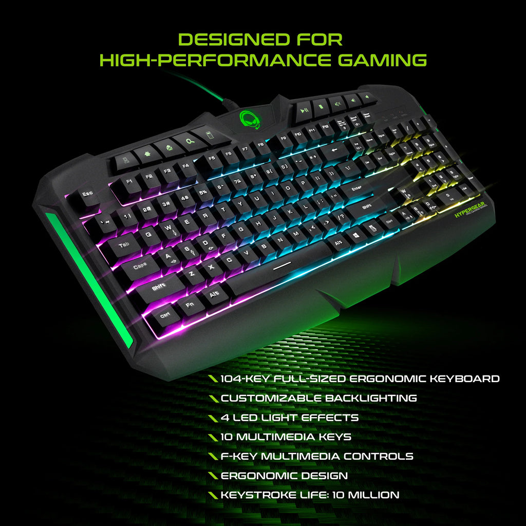  4-in-1 RGB Gaming Kit – Complete Setup for Gamers on a Budget