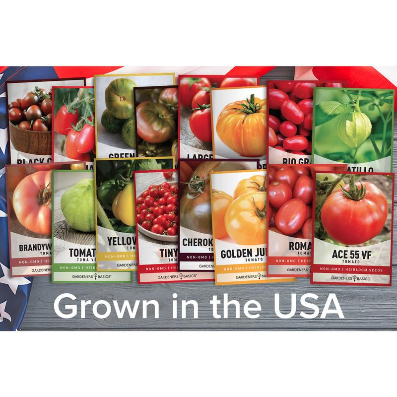 🌿 The Ultimate Heirloom Tomato Seed Variety Pack – 16 Non-GMO Varieties for Your Home Garden