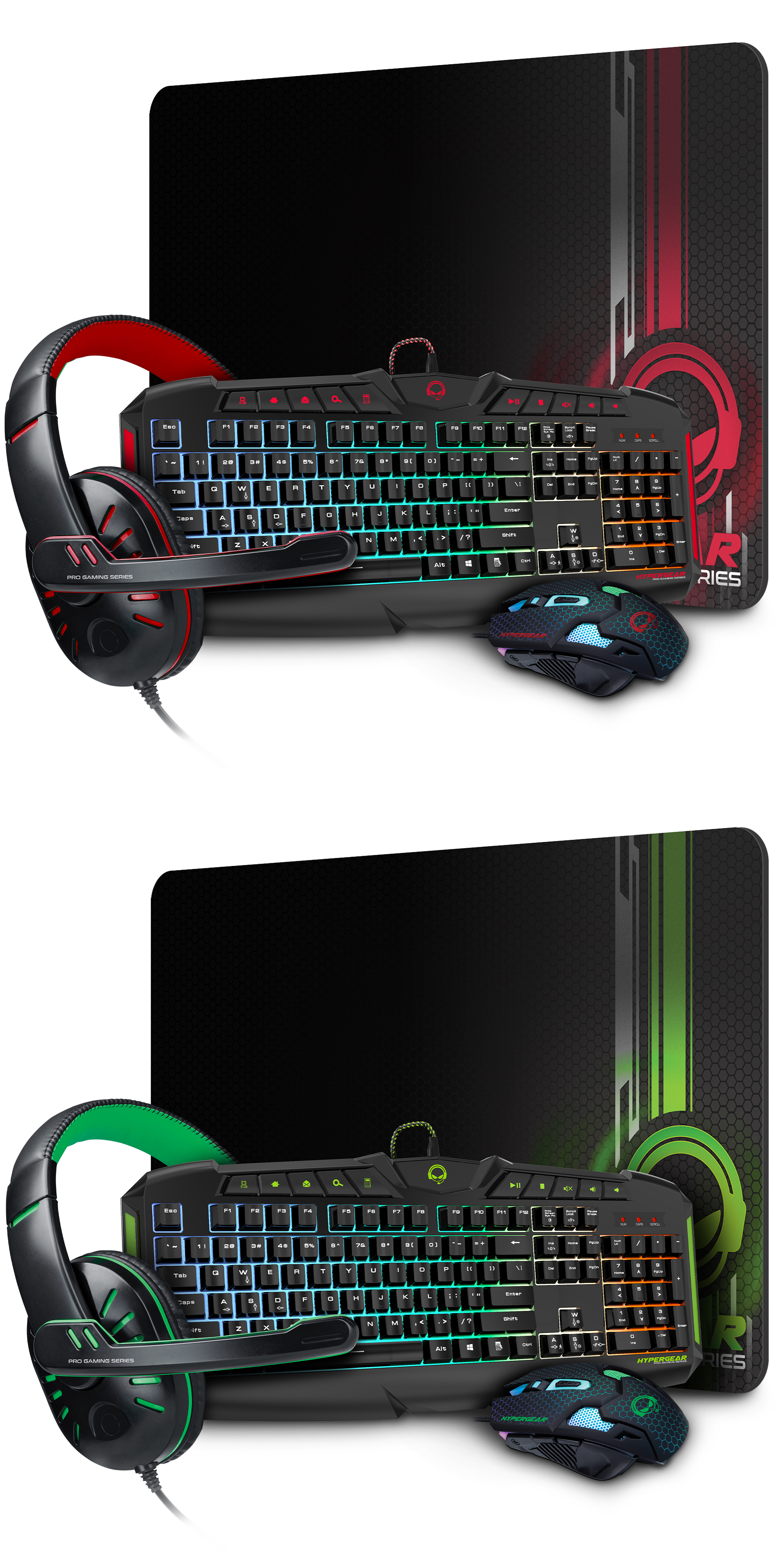  4-in-1 RGB Gaming Kit – Complete Setup for Gamers on a Budget