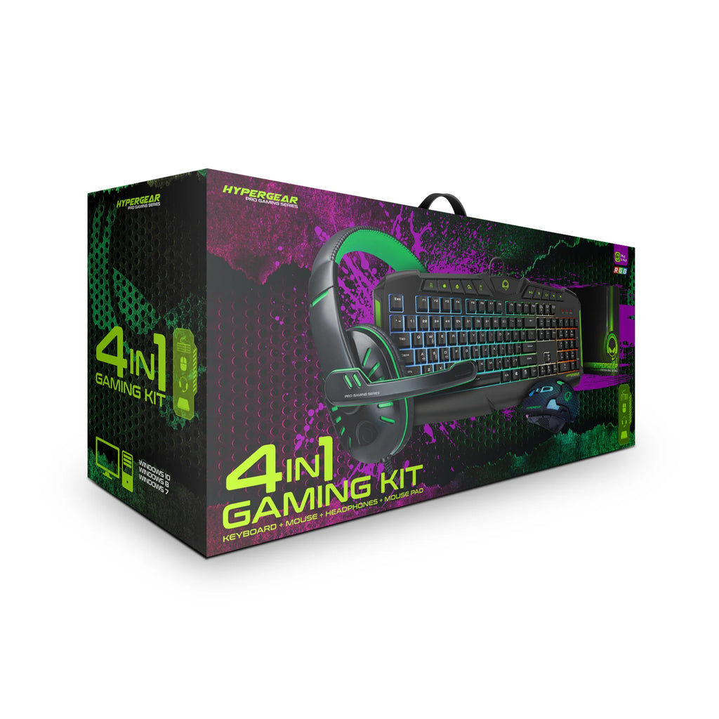  4-in-1 RGB Gaming Kit – Complete Setup for Gamers on a Budget