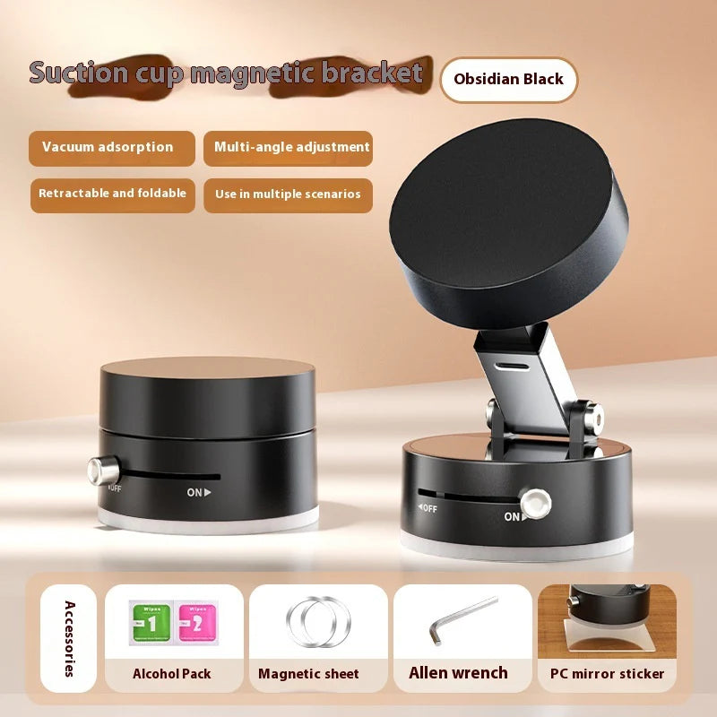 🚗 Magnetic Vacuum Car Phone Holder – Secure, Hands-Free, and Universal