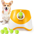 3 Mode Adjustable Pet Toy with Tennis Balls, Automatic Dog Ball Launcher & 3 Balls, Petsupplies for Indoor Outdoor Interactiveplaying