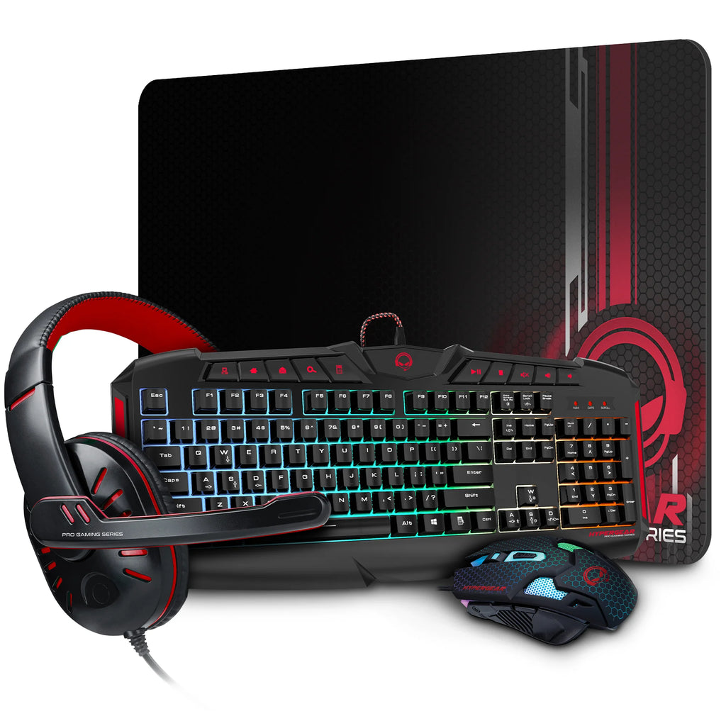  4-in-1 RGB Gaming Kit – Complete Setup for Gamers on a Budget
