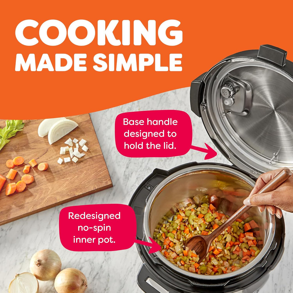 🍲 Instant Pot Duo Plus 9-in-1 Electric Multi-Cooker, 6-Quart – Pressure Cooker, Slow Cooker, Rice Cooker, Yogurt Maker, and More